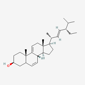 (24S)-ethylcholesta-7,9(11),22(E)-triene-3b-ol