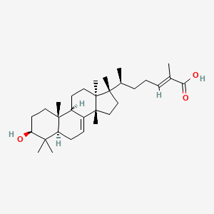 (24E)-3beta-hydroxy-7,24-euphadien-26-oic acid