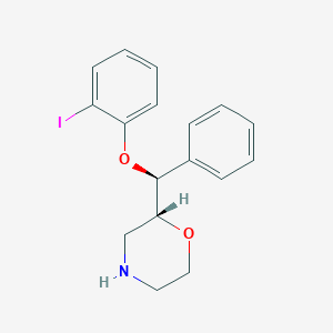 (2R,3S)-2-[(2-Iodophenoxy)phenylmethyl]morpholine