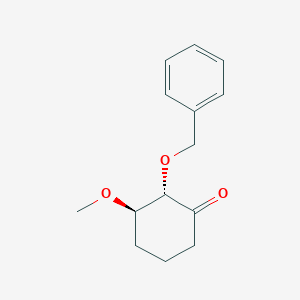 (2S,3R)-2-(benzyloxy)-3-methoxycyclohexanone