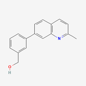 (3-(2-Methylquinolin-7-yl)phenyl)methanol