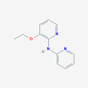 molecular formula C12H13N3O B10838266 (3-Ethoxy-pyridin-2-yl)-pyridin-2-yl-amine 