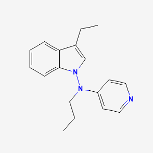 (3-Ethyl-indol-1-yl)-propyl-pyridin-4-yl-amine