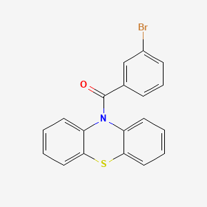 (3-bromophenyl)(10H-phenothiazin-10-yl)methanone