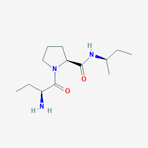 molecular formula C13H25N3O2 B10838319 (2S)-aminobutyryl-L-proline (R)-sec-butylamide CAS No. 885007-99-8