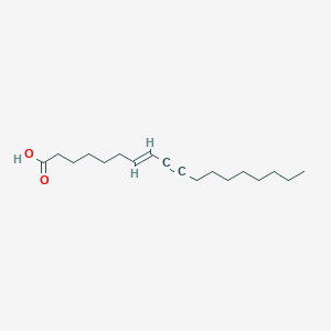 molecular formula C18H30O2 B10838486 (E)-octadecan-9-ynoic acid 