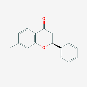 (S)(+)-7-methyl-2-phenylchroman-4-one