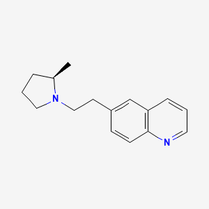 (R)-6-(2-(2-methylpyrrolidin-1-yl)ethyl)quinoline