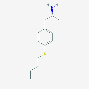 molecular formula C13H21NS B10838680 (S)-2-amino-1-(4-butylthiophenyl)-propane 