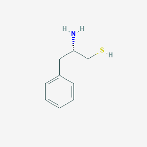 molecular formula C9H13NS B10838697 (S)-2-Amino-3-phenyl-propane-1-thiol 