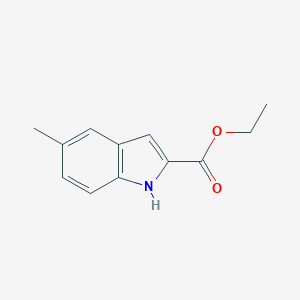 molecular formula C12H13NO2 B108387 Ethyl 5-methylindole-2-carboxylate CAS No. 16382-15-3