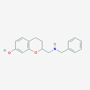 2-(Benzylamino-methyl)-chroman-7-ol; oxalic acid