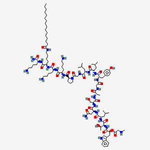 (Sar)WTLNSAGYLLGPKK(Lys-palmitoyl)K