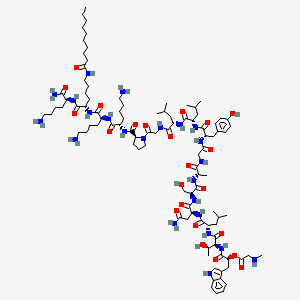 (Sar)WTLNSAGYLLGPKK(Lys-decanoyl)K