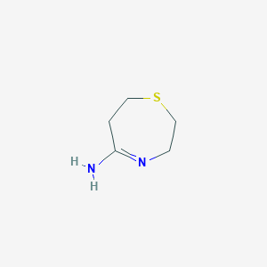 [1,4]Thiazepan-(5E)-ylideneamine