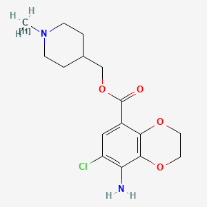 (1-(111C)methylpiperidin-4-yl)methyl 5-amino-6-chloro-2,3-dihydro-1,4-benzodioxine-8-carboxylate