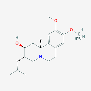 molecular formula C20H31NO3 B10838862 [11C]-DTBZ (PET ligand) 