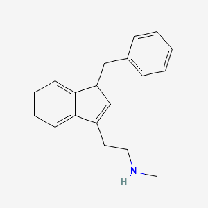 [2-(3-Benzyl-3H-inden-1-yl)-ethyl]-methyl-amine