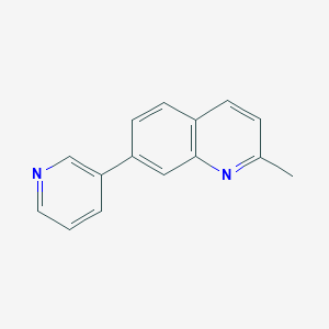 2-Methyl-7-(pyridin-3-yl)quinoline