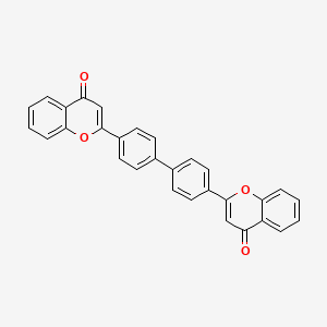 molecular formula C30H18O4 B10838910 [4',4''']-Biflavone CAS No. 1109-30-4