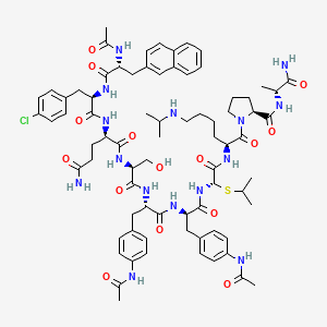 [D-Gln3,Ncy(isopropyl)7]acyline