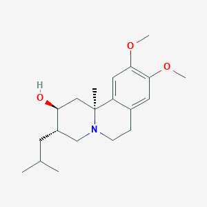 (2S,3S,11bS)-9,10-dimethoxy-11b-methyl-3-(2-methylpropyl)-1,2,3,4,6,7-hexahydrobenzo[a]quinolizin-2-ol