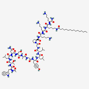 [N-Ac,des-Sar]Gal-B2