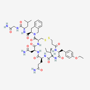 [Mpa1, D-Tyr(Et)2, D-Tic7]OT