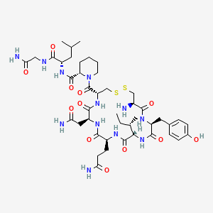 molecular formula C44H68N12O12S2 B10839065 [Pip7]OT 