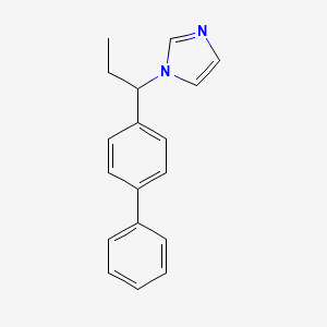 1-(1-Biphenyl-4-yl-propyl)-1H-imidazole