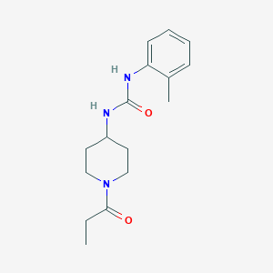 1-(1-Propionylpiperidin-4-yl)-3-o-tolylurea