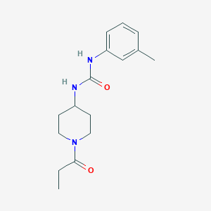 1-(1-Propionylpiperidin-4-yl)-3-m-tolylurea