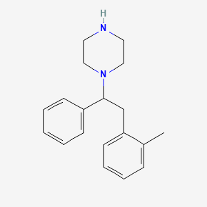 1-(1-Phenyl-2-o-tolylethyl)piperazine