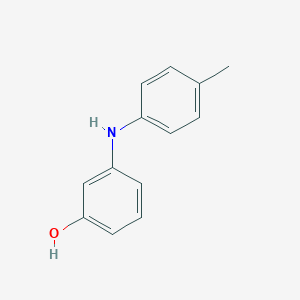 molecular formula C13H13NO B108392 m-(p-Toluidino)phenol CAS No. 61537-49-3