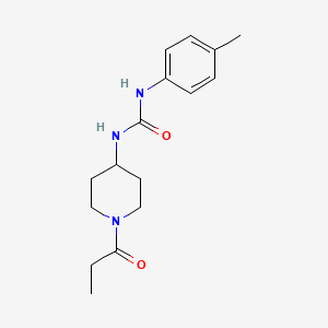 1-(1-Propionylpiperidin-4-yl)-3-p-tolylurea