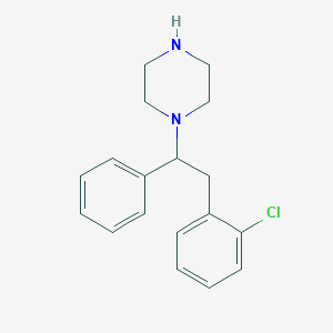 1-(2-(2-Chlorophenyl)-1-phenylethyl)piperazine