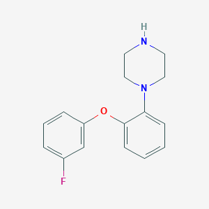 1-(2-(3-Fluorophenoxy)phenyl)piperazine