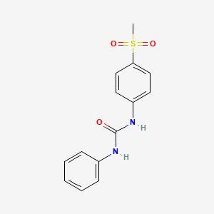 1-(4-(Methylsulfonyl)phenyl)-3-phenylurea