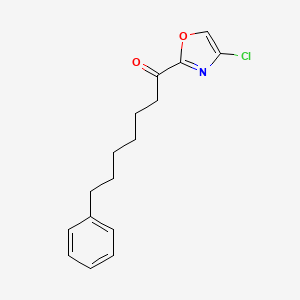 1-(4-Chlorooxazol-2-yl)-7-phenylheptan-1-one