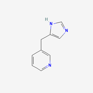 3-((1H-imidazol-4-yl)methyl)pyridine