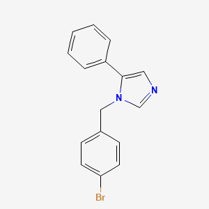 1-(4-Bromobenzyl)-5-phenyl-1H-imidazole