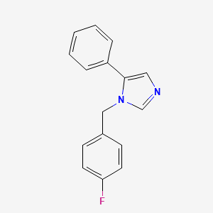 1-(4-Fluorobenzyl)-5-phenyl-1H-imidazole