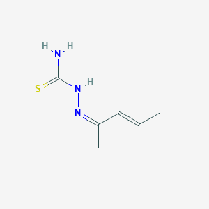 1-(4-Methylpent-3-en-2-ylidene)thiosemicarbazide