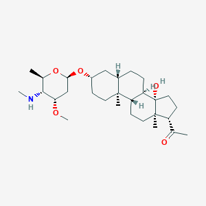 molecular formula C29H49NO5 B108397 Holacurtine CAS No. 17934-63-3