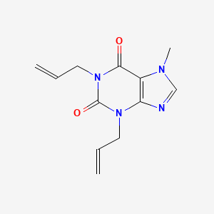 B10839788 1,3-Diallyl-7-methylxanthine CAS No. 102284-65-1