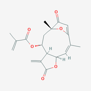 molecular formula C19H20O6 B10840059 15-Deoxygoiazensolide 