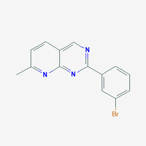 2-(3-Bromophenyl)-7-methylpyrido[2,3-d]pyrimidine