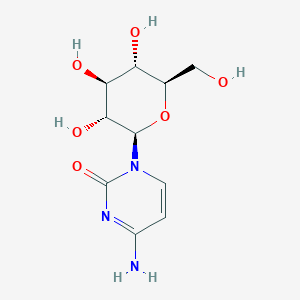 molecular formula C10H15N3O6 B10840340 4-Amino-1-Beta-D-Glucopyranosylpyrimidin-2(1h)-One 