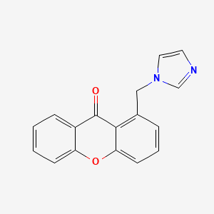 1-Imidazol-1-ylmethylxanthen-9-one