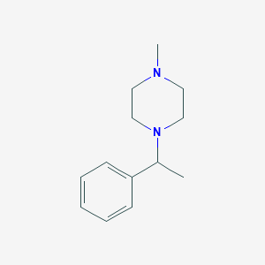 1-Methyl-4-(1-phenyl-ethyl)-piperazine